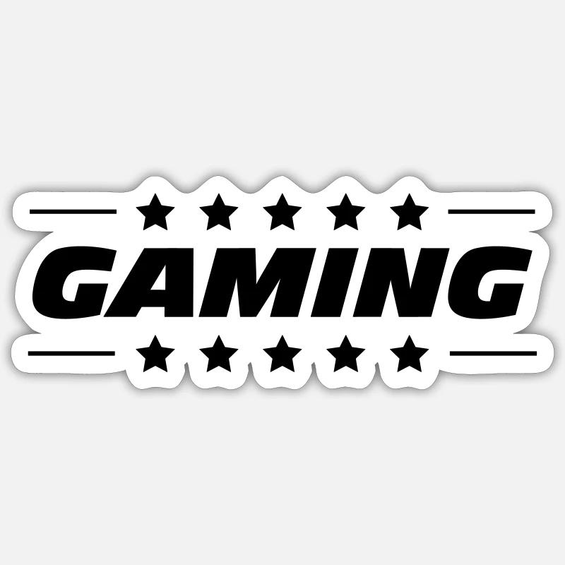 Gaming Sticker size S (10 x 10 cm)