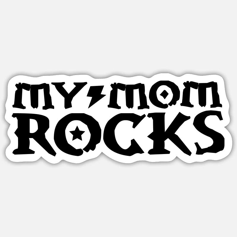 Mama - Sticker Größe S (10 x 10 cm) - Mattweiß