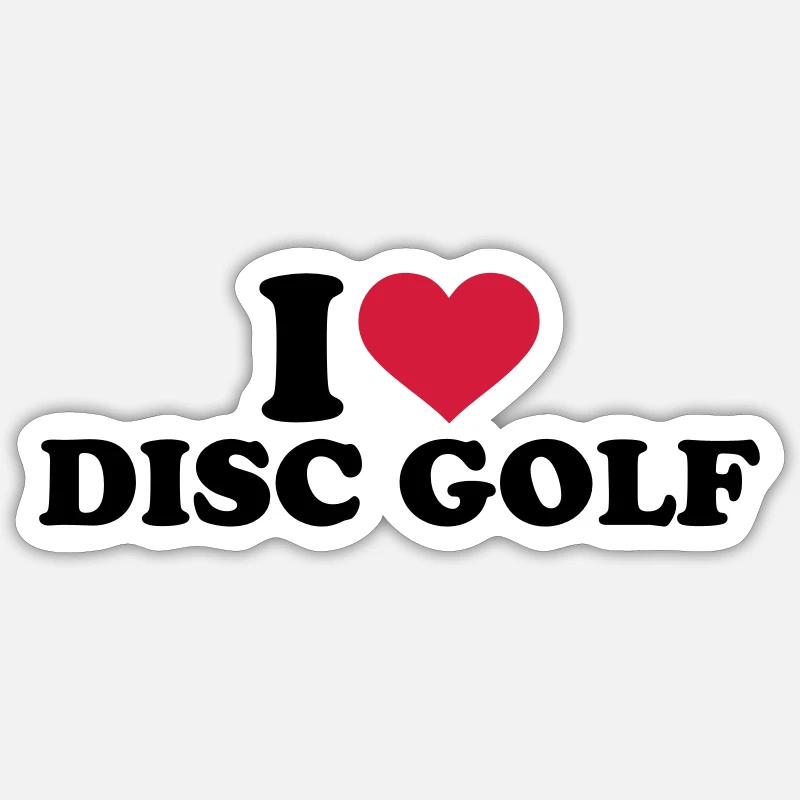 Disc golf Sticker Größe S (10 x 10 cm)