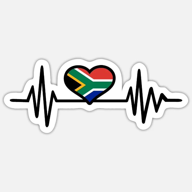 South Africa Sticker size S (10 x 10 cm)