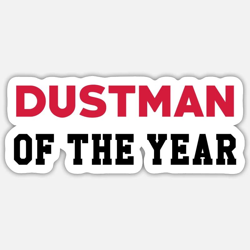 Dustman Ripper Müllmann Eboueur Garbage Trash Sticker size S (10 x 10 cm)