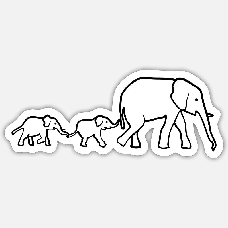 Sticker Größe S (10 x 10 cm) - 