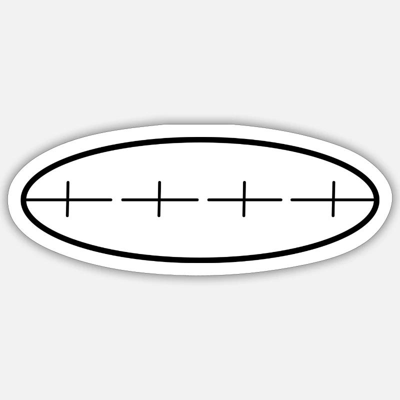 Sticker taille S (10 x 10 cm) - 