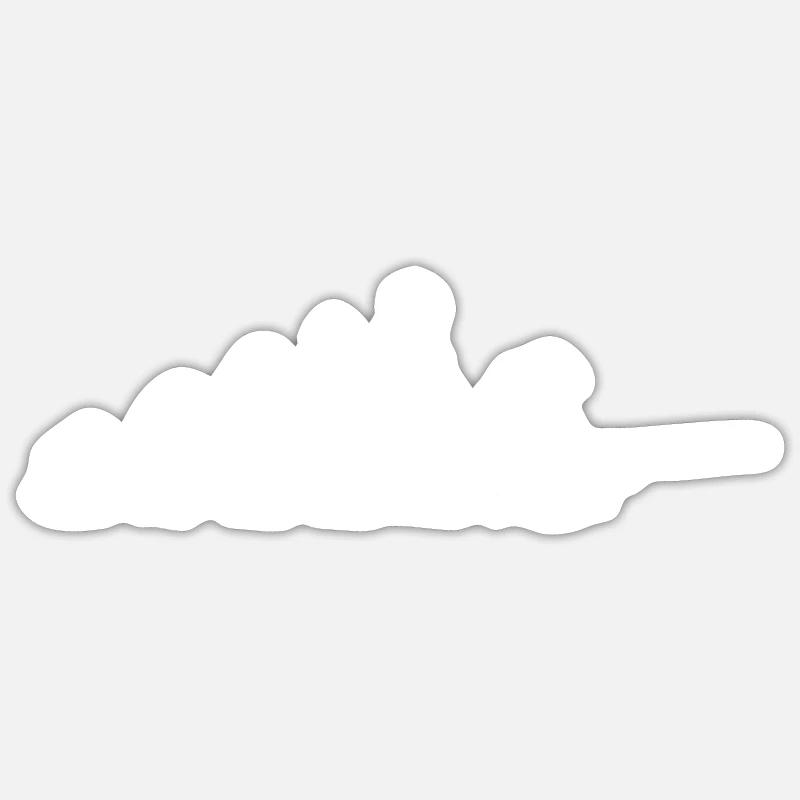 Pêche pêche cadeau évolution pêcheur pêcheur Sticker taille S (10 x 10 cm)