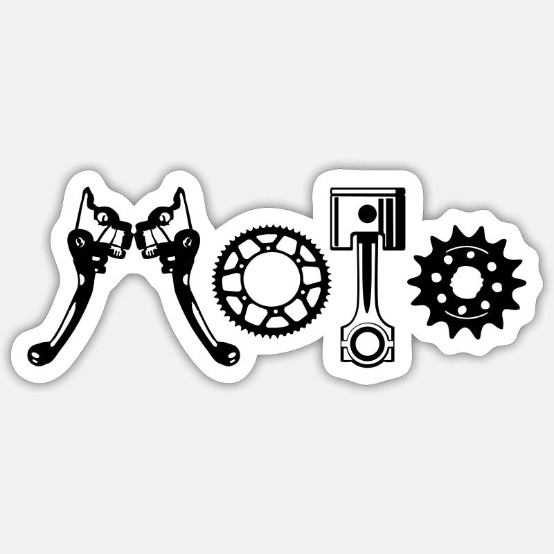 Sticker taille S (10 x 10 cm) - 