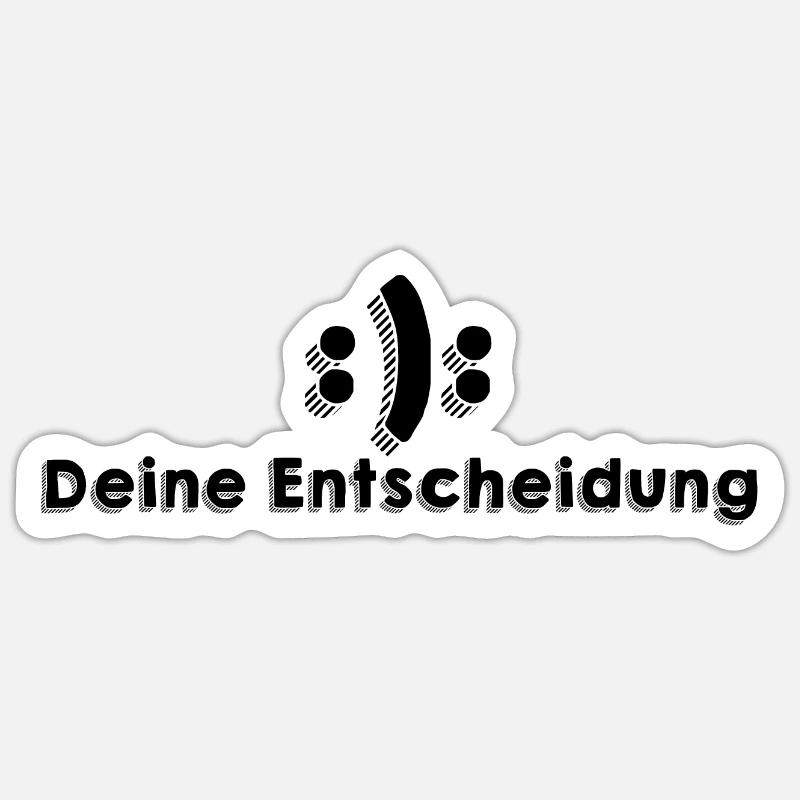 Sticker Größe S (10 x 10 cm) - 