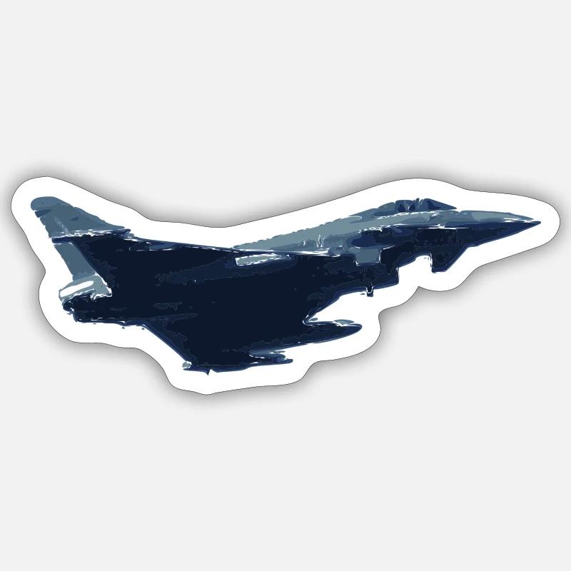 euro2 - Sticker taille S (10 x 10 cm) - blanc mat