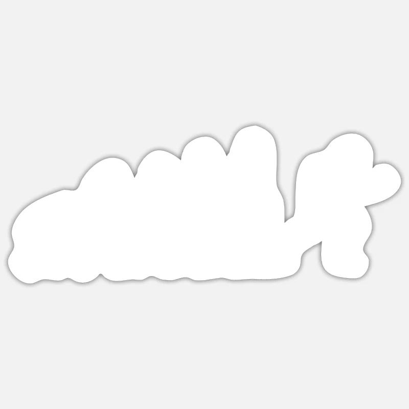 Evolution Running Runner Endurance Development Sticker size S (10 x 10 cm)