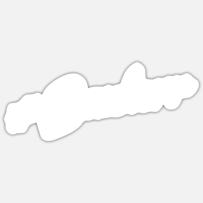 Bauherr - Sticker Größe S (10 x 10 cm) - Mattweiß