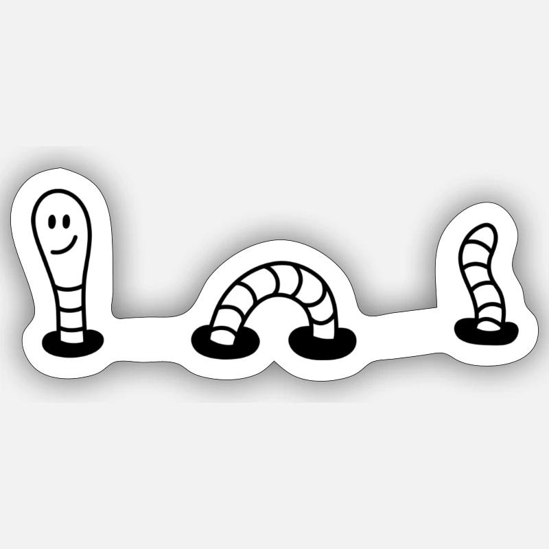 Sticker Größe S (10 x 10 cm) - 