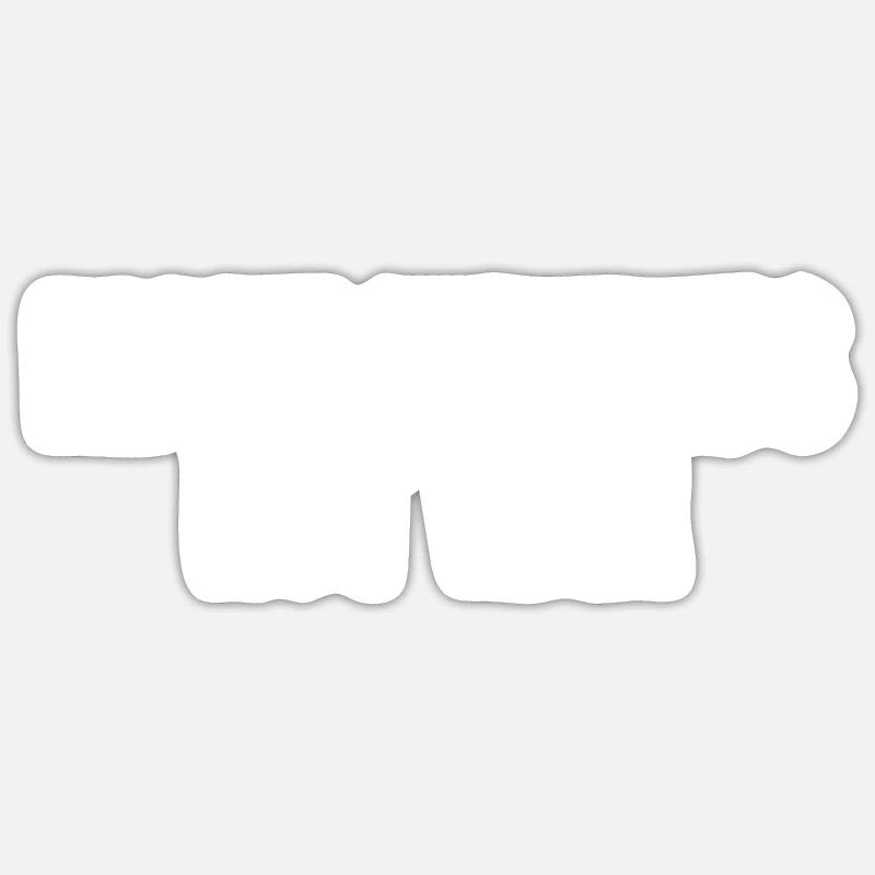 Make Hummus, Not War Fun Gift Sticker size S (10 x 10 cm)