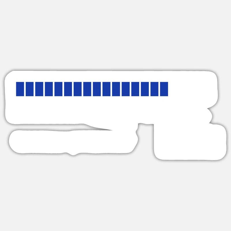 Blagues en cours Sticker taille S (10 x 10 cm)