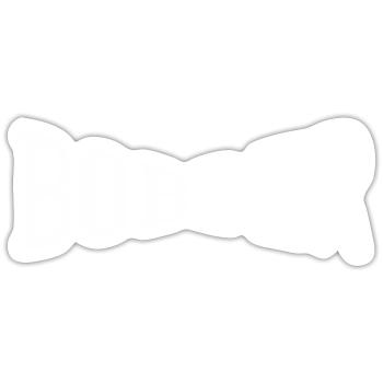 bobber chopper biker autocollant de croisière autocollant - Sticker taille S (10 x 10 cm) - blanc mat - Devant
