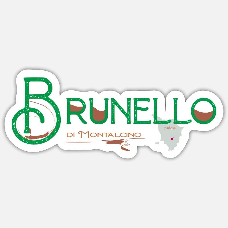 Brunello Reg Sticker size S (10 x 10 cm)