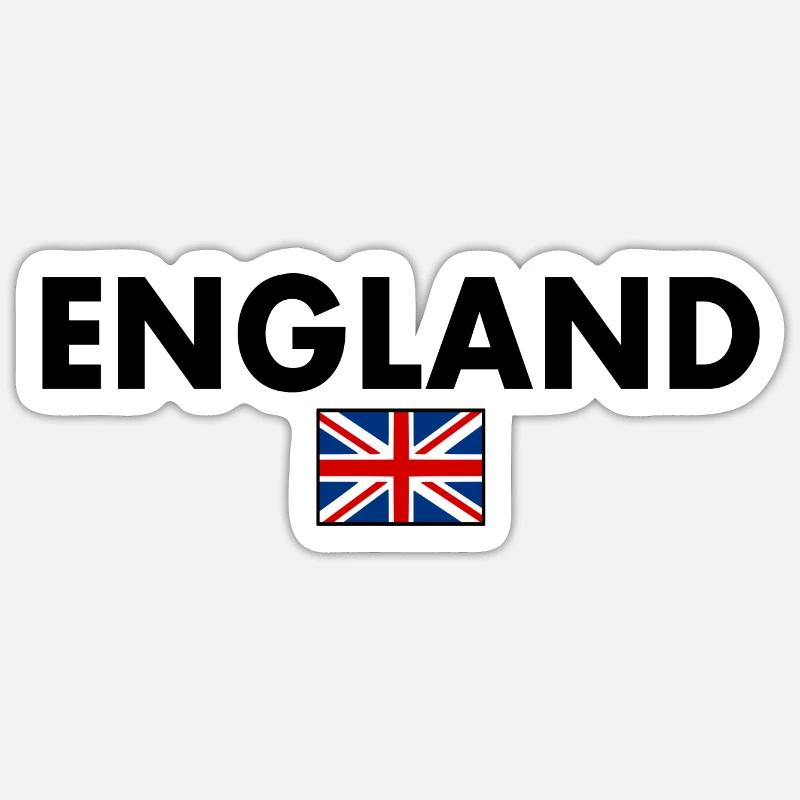 angleterre Sticker taille S (10 x 10 cm)
