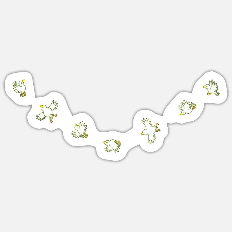 Sticker Größe S (10 x 10 cm) - 