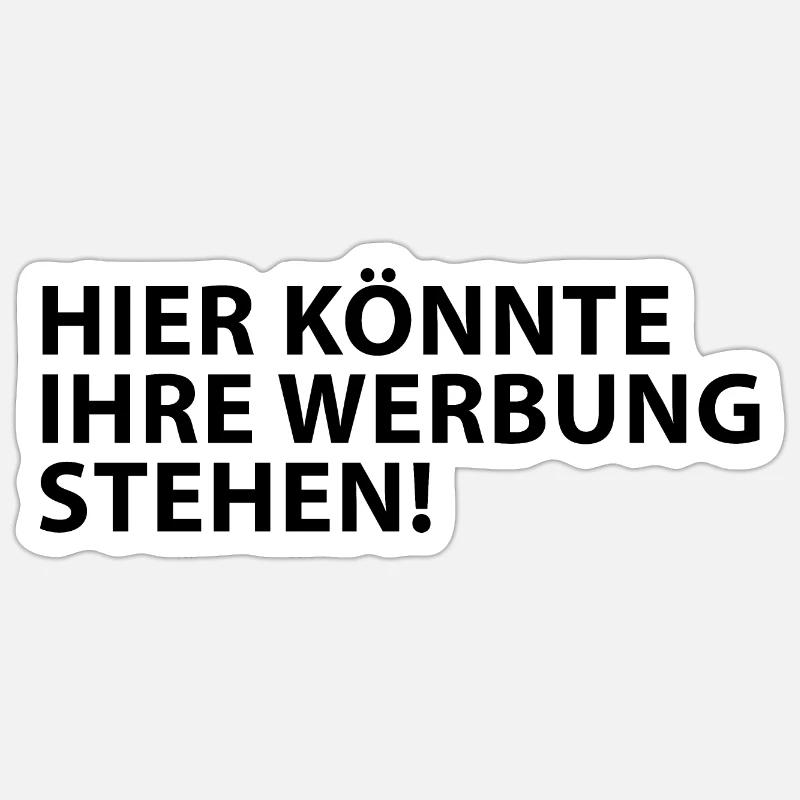 Sticker Größe S (10 x 10 cm) - 