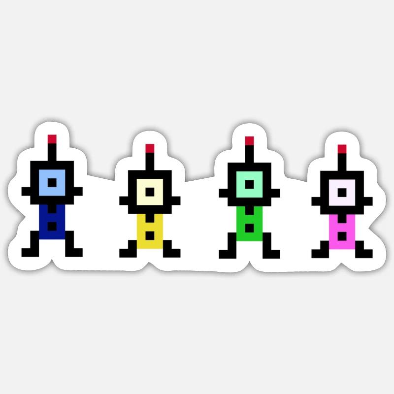 Sticker Größe S (10 x 10 cm) - 