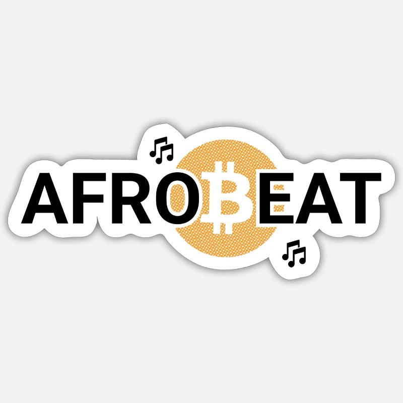 Afrobeat Sticker taille S (10 x 10 cm)