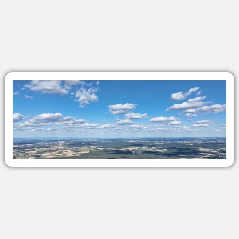 Heavenly - Sticker size S (10 x 10 cm) - white matte