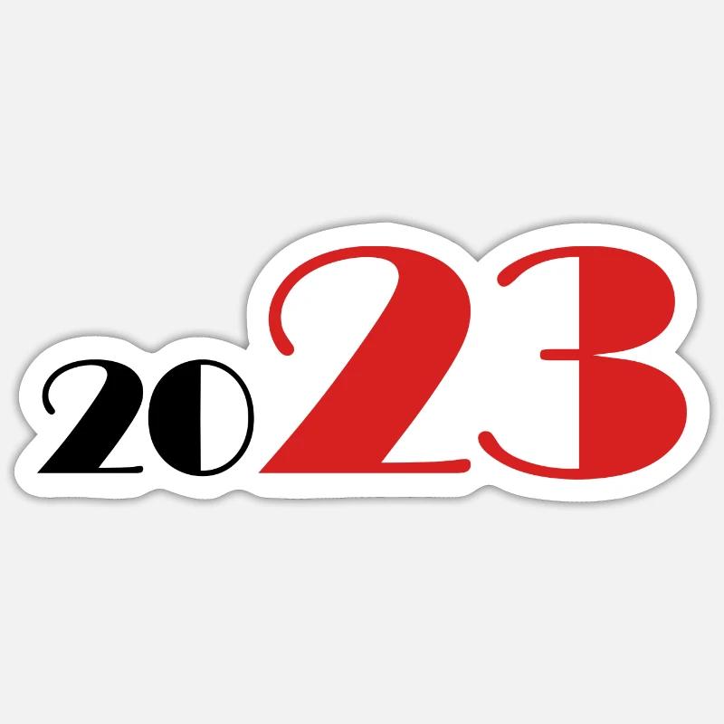 2023 - 04 - Sticker size S (10 x 10 cm) - white matte