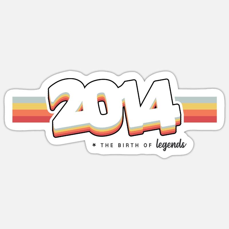 Sticker taille S (10 x 10 cm) - 