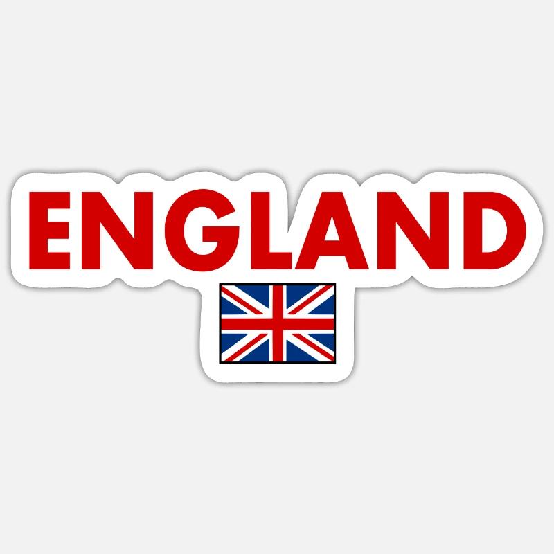 angleterre Sticker taille S (10 x 10 cm)