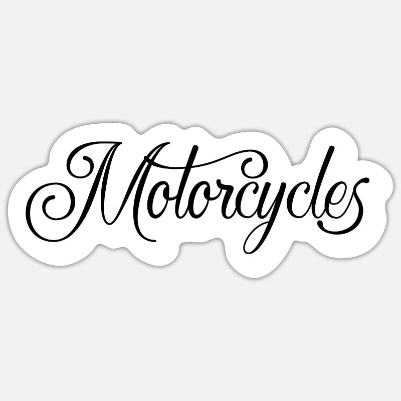 Motorcycle Sticker Größe S (10 x 10 cm)