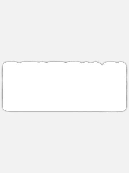 Everything In Butter Denglisch - Sticker Größe S (10 x 10 cm) - Mattweiß