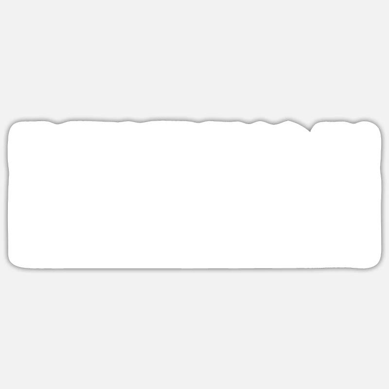 Everything In Butter Denglisch - Sticker Größe S (10 x 10 cm) - Mattweiß