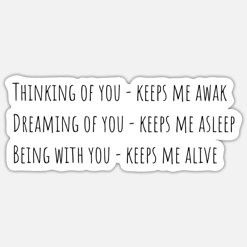 DE VOUS Sticker taille S (10 x 10 cm)