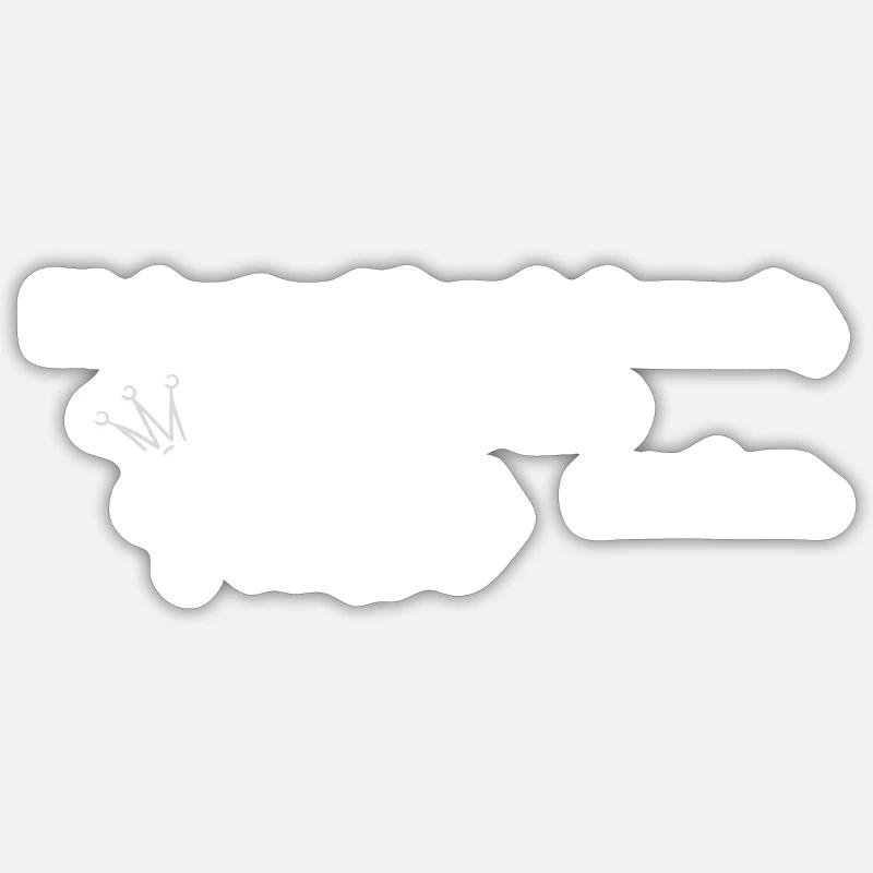 Pause machen :-) Sticker Größe S (10 x 10 cm)