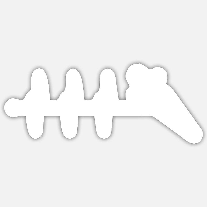 Carrot Pulse - Sticker size S (10 x 10 cm) - white matte