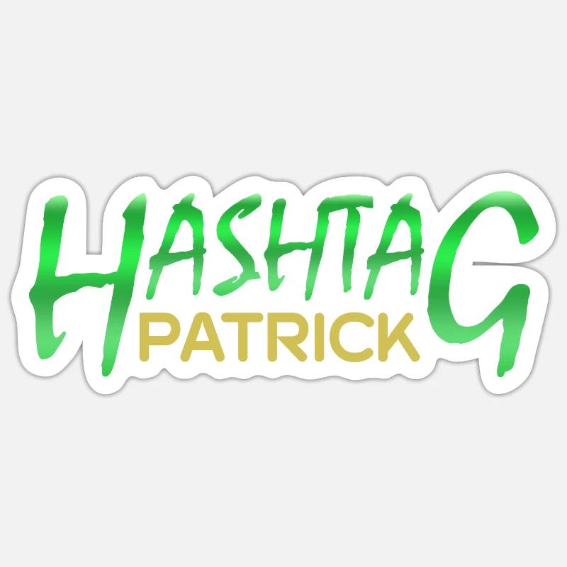 Patrick Sticker size S (10 x 10 cm)