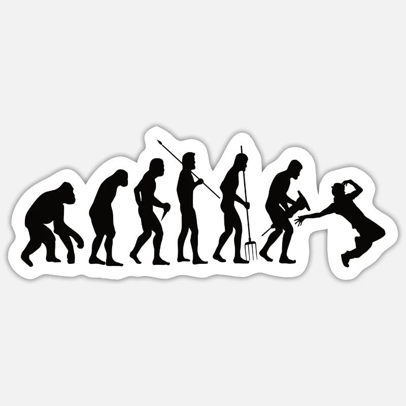 Dancer Breakdancer Breakdance Dancing Dance Sport Sticker size S (10 x 10 cm)
