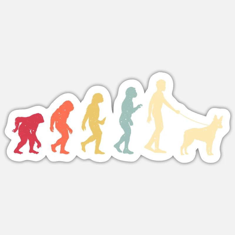 Australian Stumpy Tail Cattle Dog Sticker Größe S (10 x 10 cm)