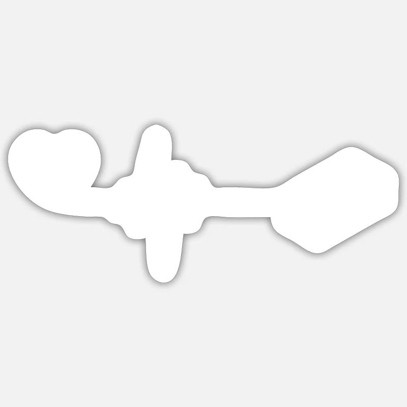 Sticker Größe S (10 x 10 cm) - 