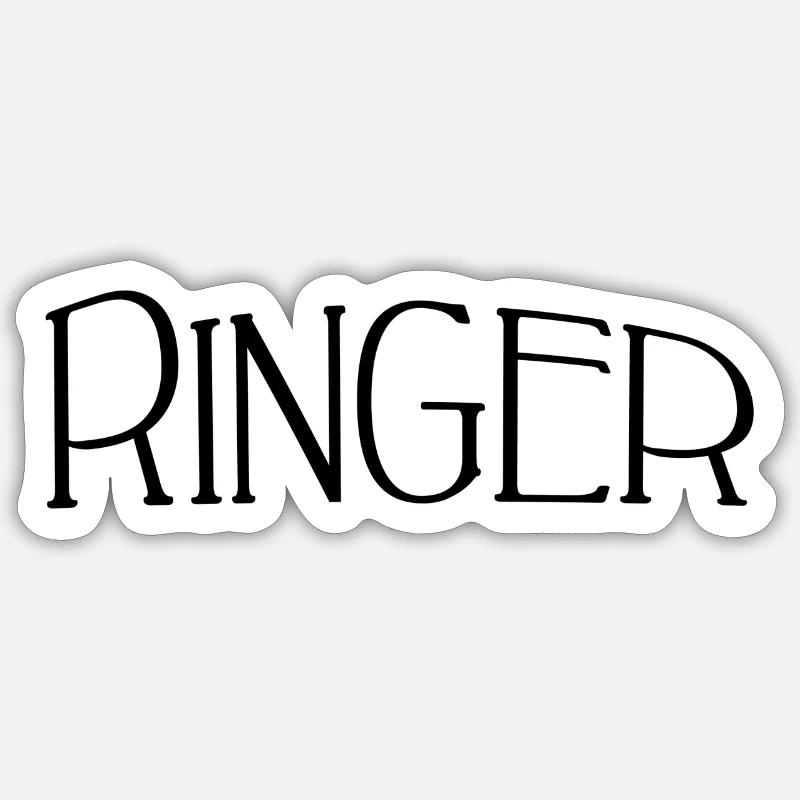 Ringer Sticker Größe S (10 x 10 cm)