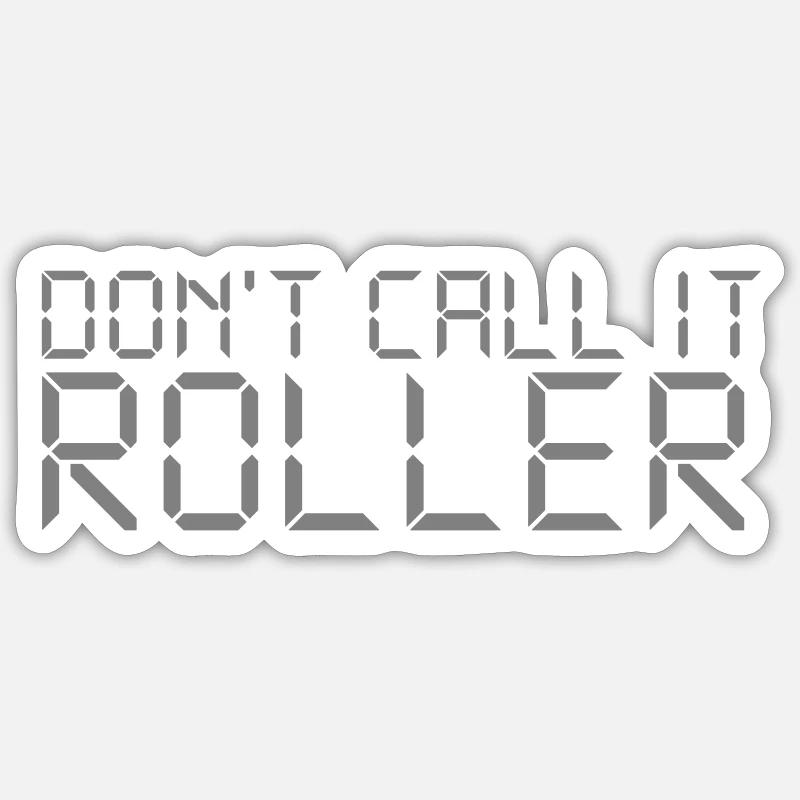 Roller Sticker Größe S (10 x 10 cm)