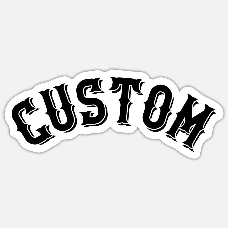 Custom - Sticker size S (10 x 10 cm) - white matte