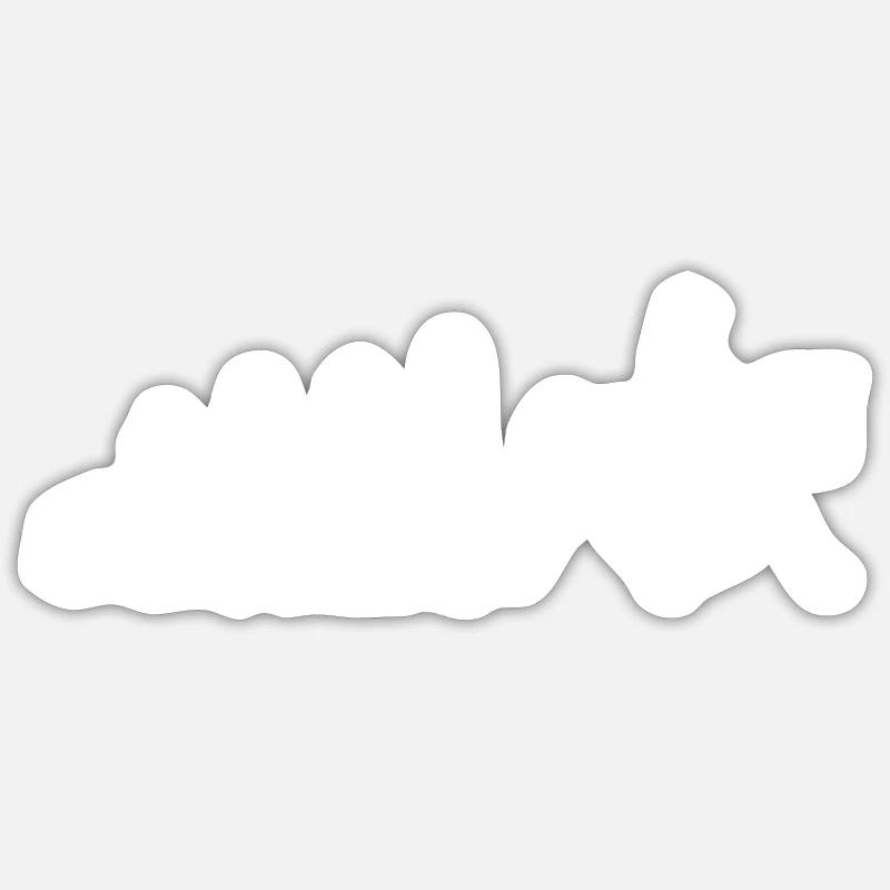Sticker Größe S (10 x 10 cm) - 