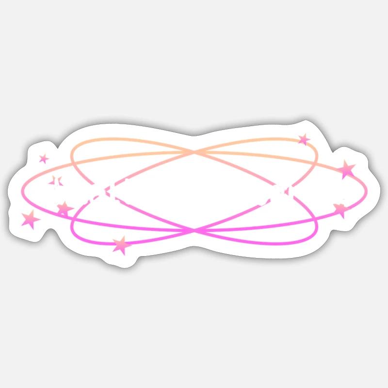 Healing - Sticker Größe S (10 x 10 cm) - Mattweiß