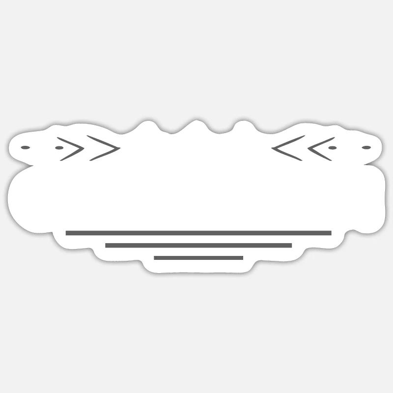 Chefkoch Kochen - Sticker Größe S (10 x 10 cm) - Mattweiß