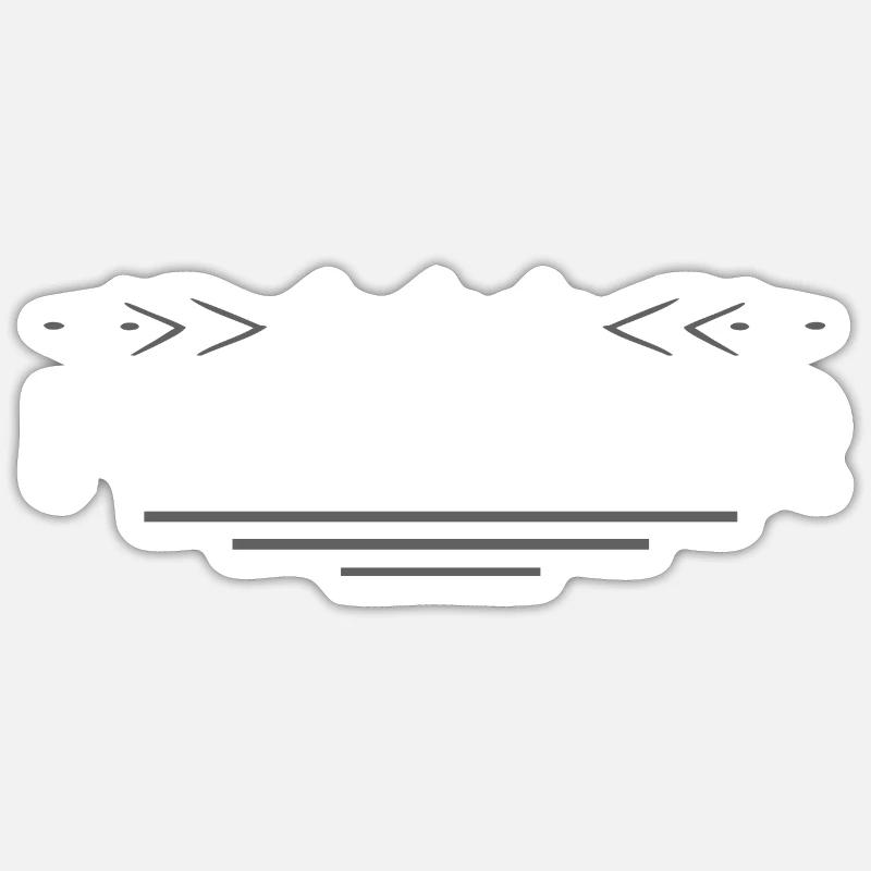 Fleischer Beruf - Sticker Größe S (10 x 10 cm) - Mattweiß