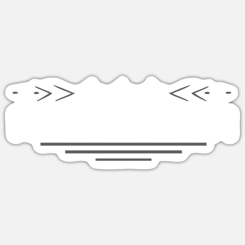 Kaufmann Beruf - Sticker Größe S (10 x 10 cm) - Mattweiß