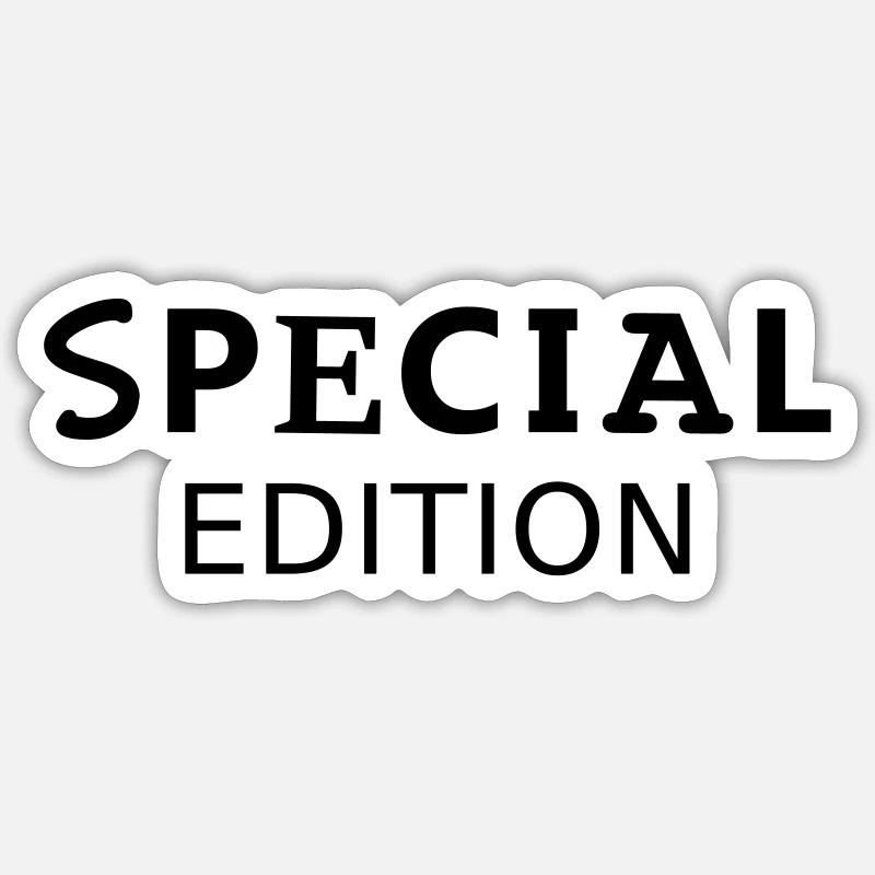 Special Edition - Sticker size S (10 x 10 cm) - white matte