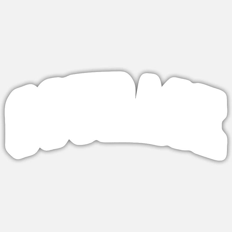 Courage Sticker size S (10 x 10 cm)