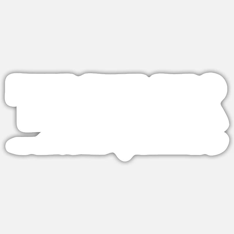 Think without Limits - Sticker size S (10 x 10 cm) - white matte