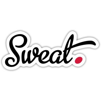 Sport - Sticker size S (10 x 10 cm) - white matte - Front