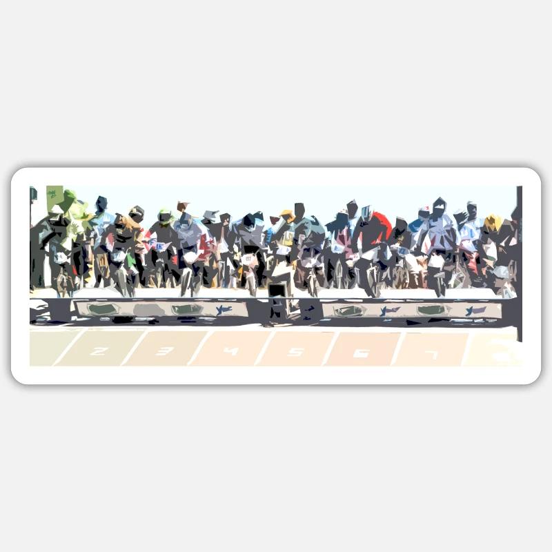 Sticker taille S (10 x 10 cm) - 